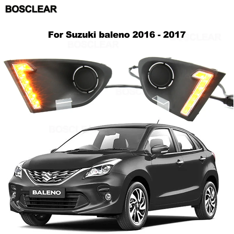 СВЕТОДИОДНЫЙ DRL Дневной светильник сигнала поворота колпак противотуманных фар