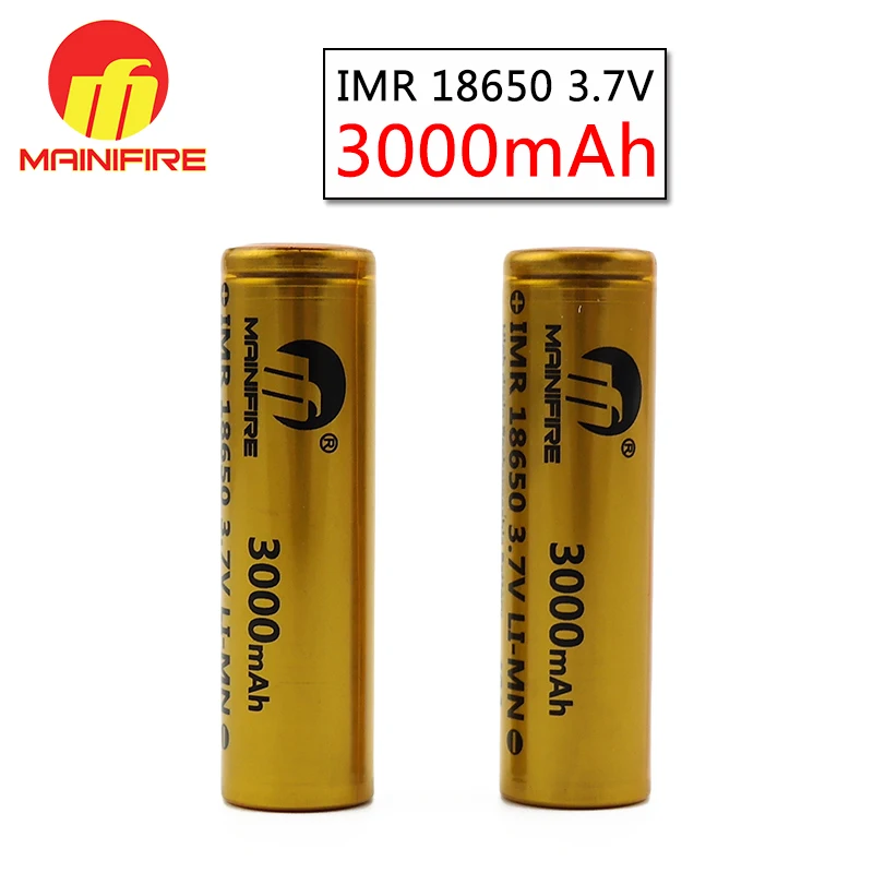 Аккумулятор Mainifire 18650 3000 мАч 3 7 В 40a 1 шт. новая версия|battery 3.7v|battery abattery 3.7v 3000mah |