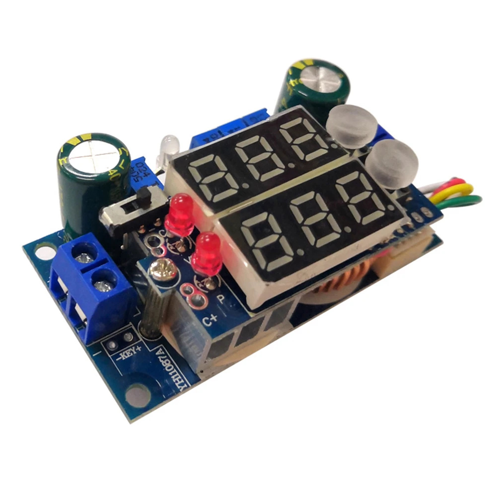 

MPPT Solar Panel Controller 5A DC-DC Step Down CC/CV Charging Module Display LED Regulator Controllers HIgh Quality