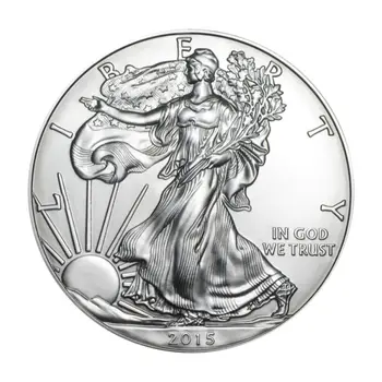 

American Statue of Liberty Silver Plated Eagle Iron Commemorative Coin Collection Gift Morgan Dollar US Coins