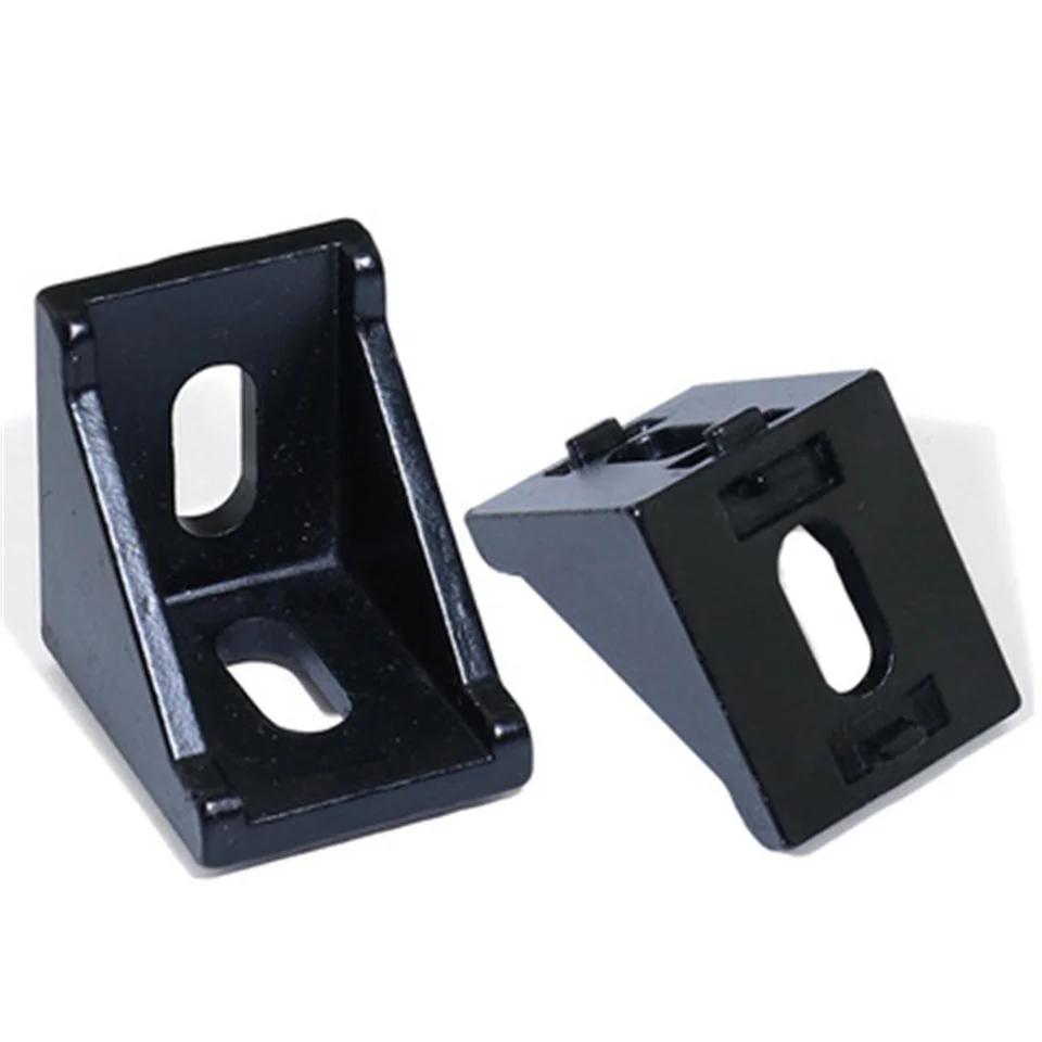 Aluminum Profile Connector CNC Router Aluminum Corner Bracket 2028 3030 3060 4040 4080 6060 20/30/40/45/60 2040 3060 6060 angle connector,angle bracket