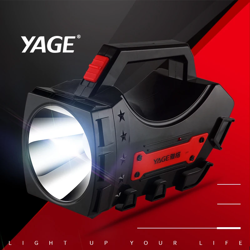YAGE CREE портативный светодиодные прожекторы фонарик Huntight прожектор ручной 4000