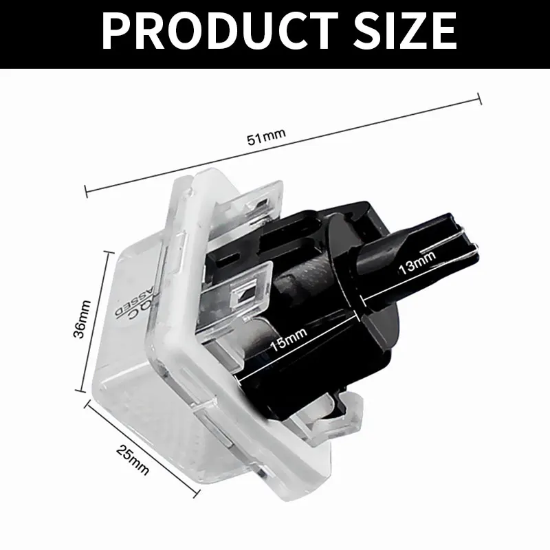 ڵ Ÿϸ ĵ LED ȣ , ,  W204 (5D), W207, W212, W216, W221, 6000k, ڵ ׼, 2 