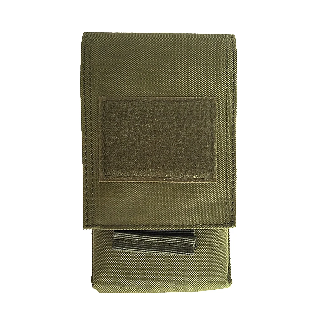 Универсальный походный Рюкзак Molle, Сумка с петлей для ремня, чехол для переноски, чехол-кобура для 5,5 дюймового мобильного телефона - Цвет: Зеленый