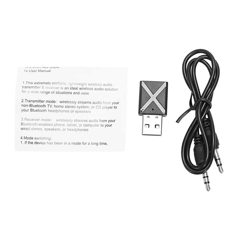 Горячая 3C-Mini Bluetooth 5,0 аудио приемник передатчик 3,5 мм Aux беспроводной адаптер для автомобиля ПК ТВ динамик наушники Usb мощность