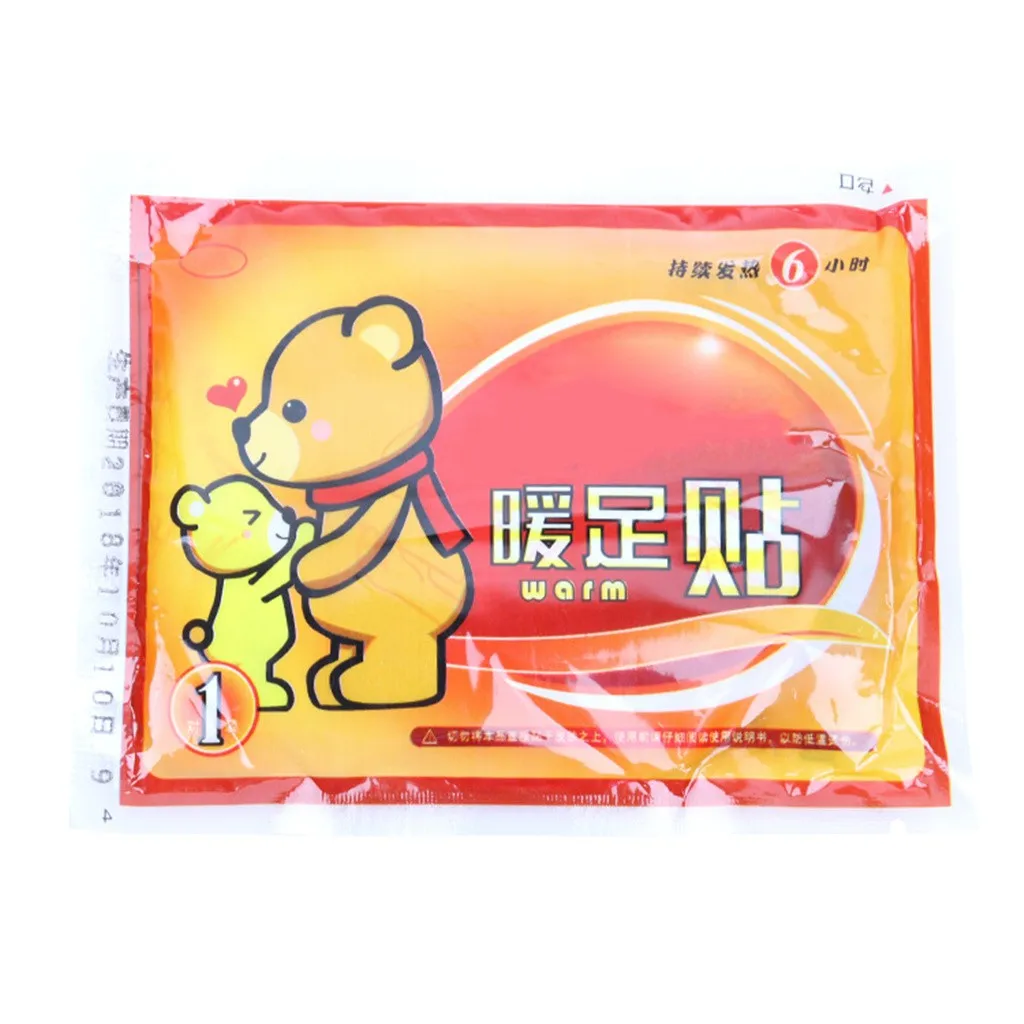 Body Winter Two-Piece Warmer Stick Lasting Heat Patch Keep Hand Feet Foot Warm Paste Pads Stickers Continuously | Спорт и