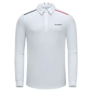 

2020 golf apparel EVERIO new men's autumn golf t-shirt high quality sports golf long sleeve t-shirt free shipping