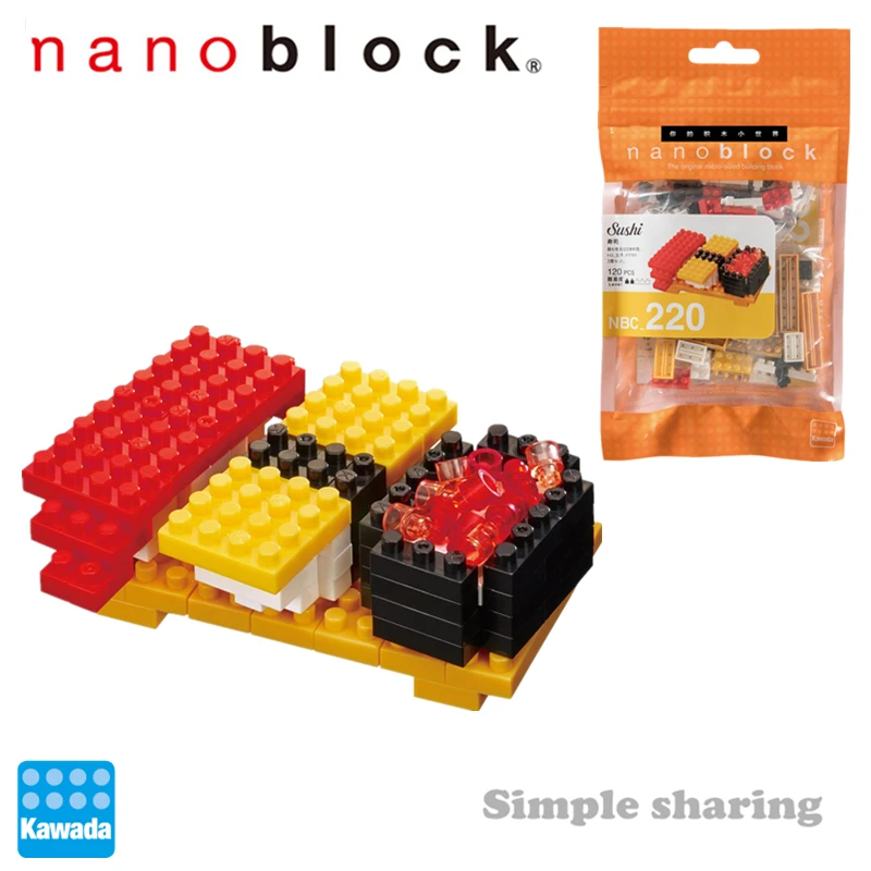 NEW NANOBLOCK Octopus Nano Block Micro-Sized Building Blocks Nanoblocks NBC-134 