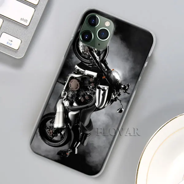 14 Лучший крутой мотоциклетный чехол для Apple iPhone 11 Pro 11 Pro MAX X XR XS MAX 7 8 6 6s Plus 5s SE Hosing Cover Coque - Цвет: 14