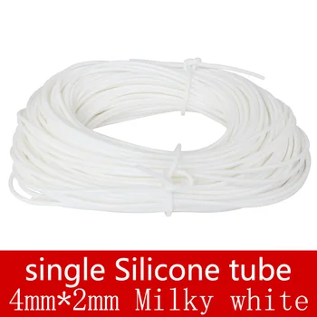 

10m/lot Inkjet printer 4mm*2mm solvent single silicone ink tube