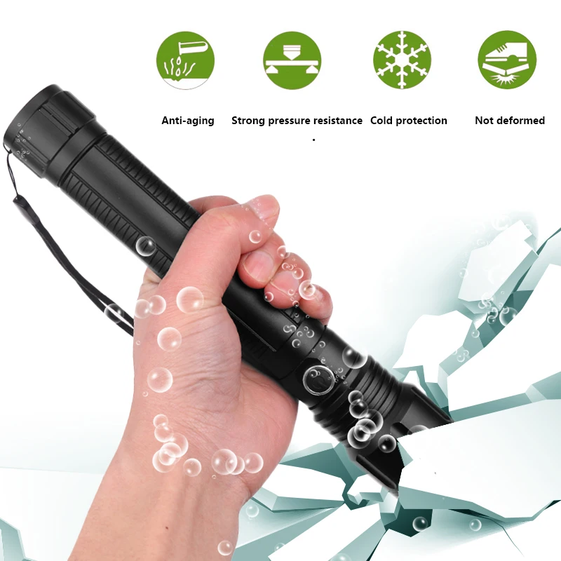 Фонарик светодиодный 18650 лм XHP70.2 CREE XHP50|Фонарики и осветительные приборы| |