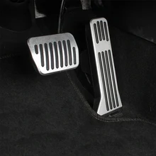 

Aluminium alloy Car Pedals Gas Pedal Cover Brake Pedal Cover for Mazda 2 3 6 CX3 CX5 CX9 Foot Pad Kit Car Accessories
