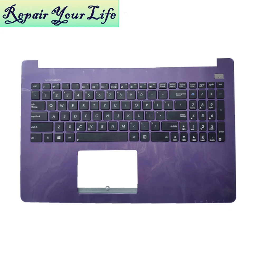 Клавиатура для ноутбука с английским и американским языком ASUS X502CA X502 X502C 13NB0014AP030