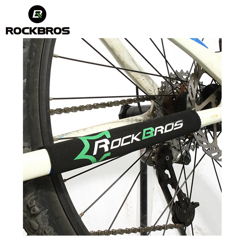 

ROCKBROS Bicycle Chain Protect Guard Cover Pad Cycling Neoprene Bike Frame Protector Rear Fork Chain Care Stay Bike Accessories