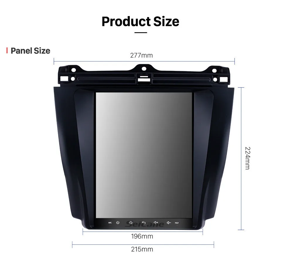 Excellent Seicane for 2003 2004 2005 2006 2007 Honda Accord 7 Android 9.1 9.7 inch Car GPS Navigation Radio Unit Player Mirror Link 1080P 18