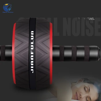 

New Roll & Jump Rope No Noise Abdominal Abdominal Abdominal Roller With Mat For Sports Fitness Equipment Accessories Fitness