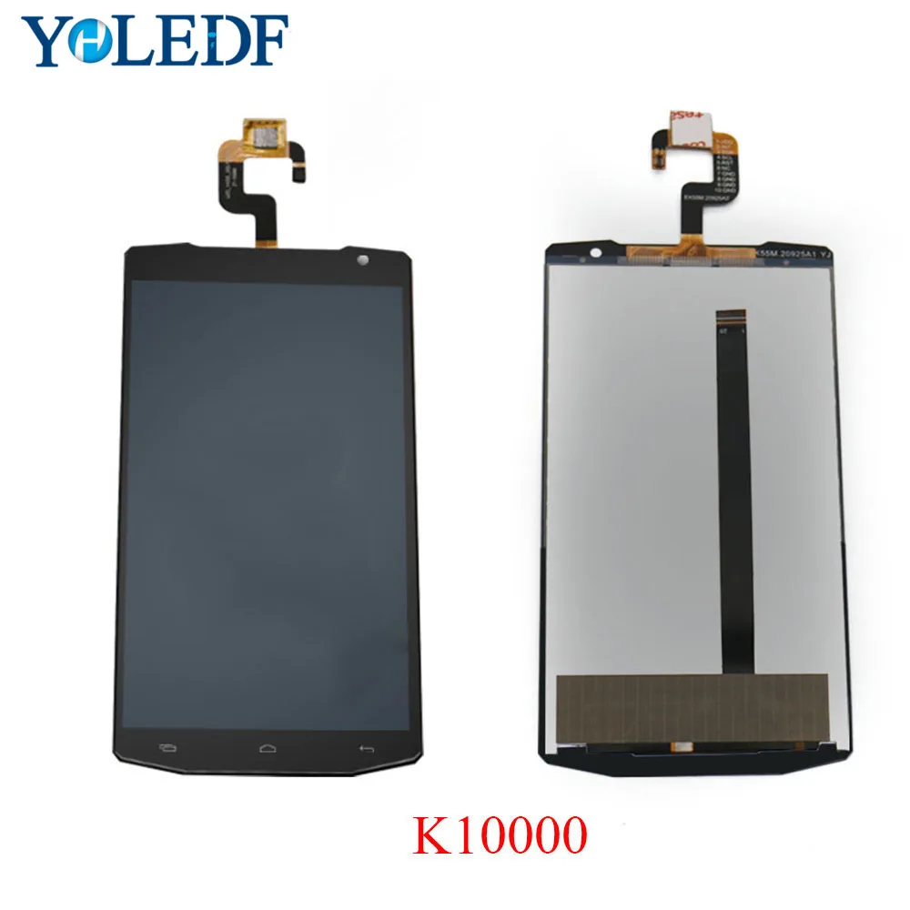 Оригинальный 5 &quotlcd для Oukitel K10000 дисплей Tela кодирующий преобразователь