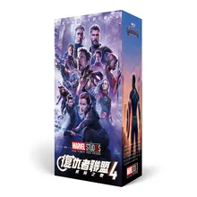 Новое прибытие Мстители аниме поддержка пакет коллекция Подарочная коробка(содержит 7 различных продуктов) открытка