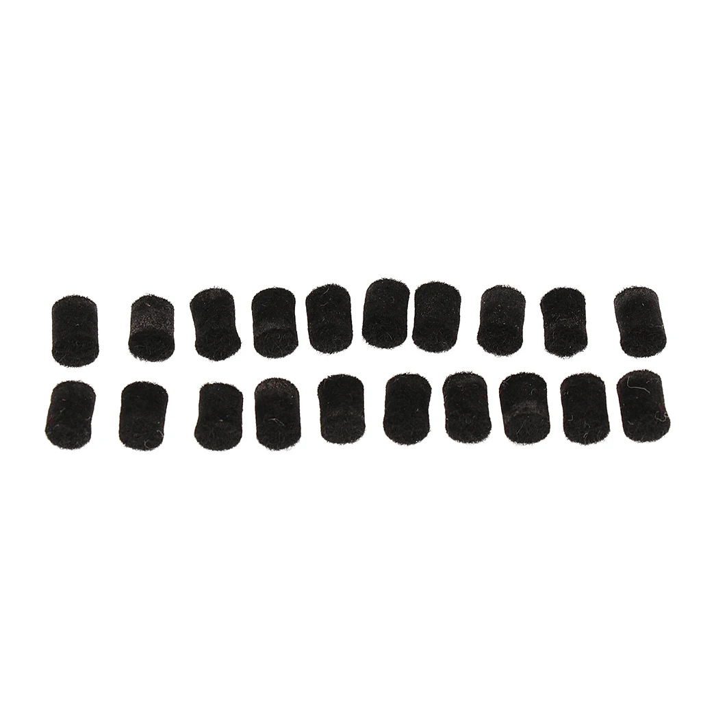 20pcs/set Saxophone Key Guard Felt Bumpers for Alto Tenor Soprano Sax Repair