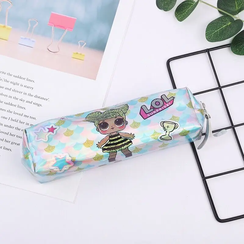 Bentoy Milkjoy голограмма Сияющий красивый карандаш держатель для девочек Макияж сумка