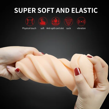 Masturbator For Men Sex Shop Toys Automatic Sucking Male Masturbator Cup Sex Oral Suction Blowjob Real Vagina Sucking Vibrator 6
