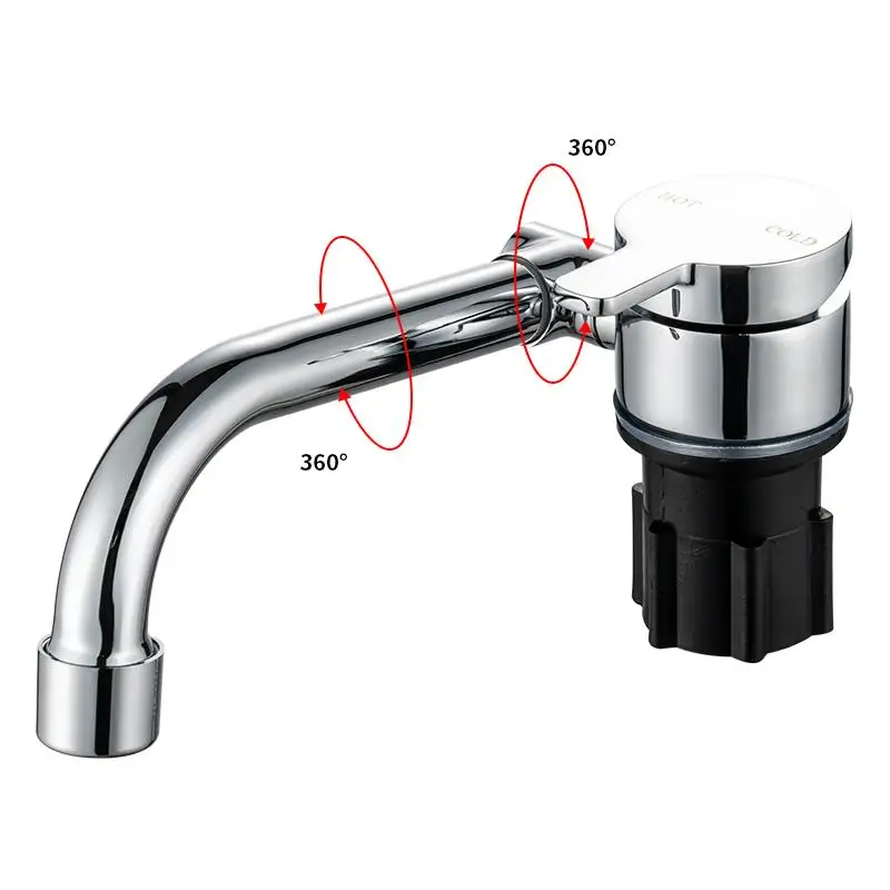 Water Faucet Rv Accessories hot/cold/rotating faucet for kitchen bathroom Camper Caravan