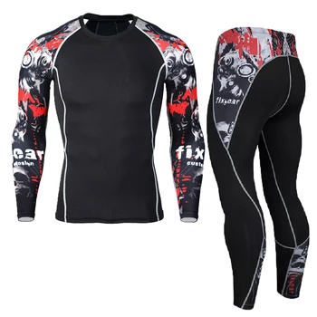 

New Winter Men Thermal Underwear Sets Elastic Warm Fleece Long Suits for Men Sport Breathable Thermo Underwear Long Johns
