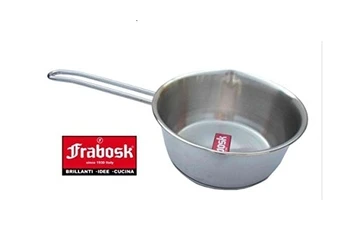 

Frabosk Casalinghi Casseruola Inox Un Manico con Becco cm14 Pentole Cucina