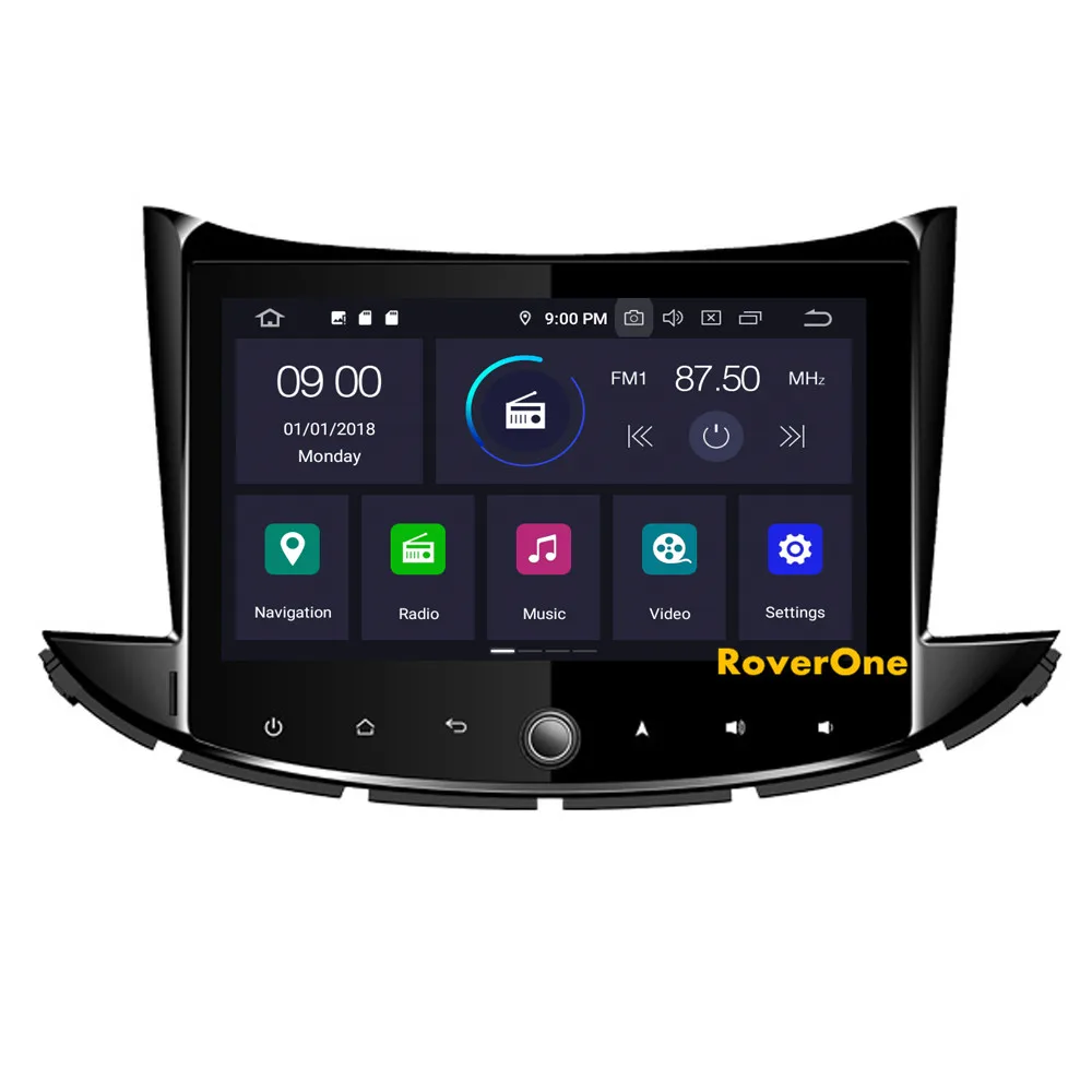 Top RoverOne Car DVD Player For Chevrolet Trax 2016 2017 2018 Android 9.0 Autoradio Radio Stereo GPS Navigation Multimedia System 5