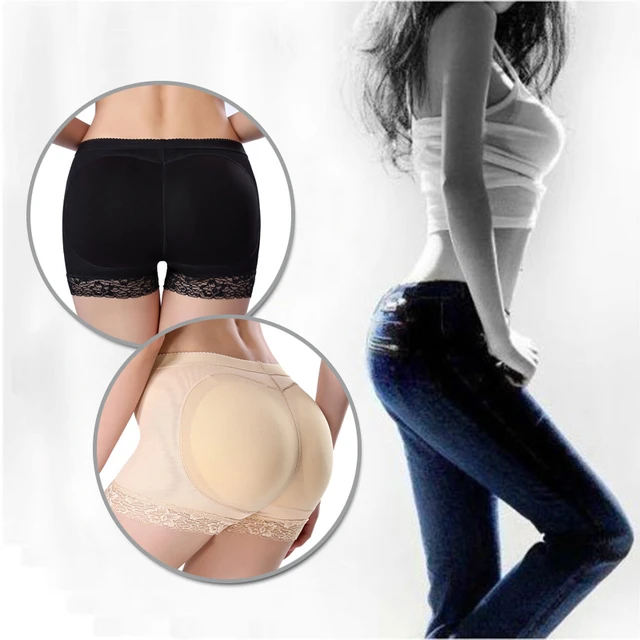 Women Safety Shorts Breathable Mesh Sexy Panties Woman Fake Ass Underwear  Push Up Padded Buttock Shapers Butt Lifter - Panties - AliExpress