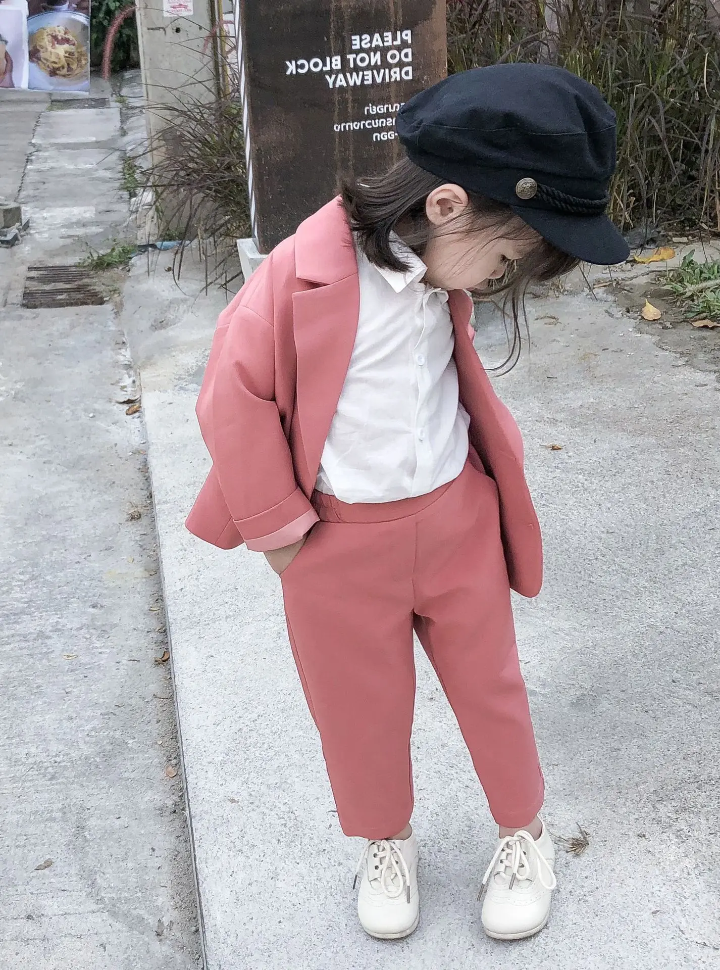 Mihkalev/ г., Осенний детский комплект одежды с длинными рукавами для девочек, спортивный костюм из 2 предметов, куртка+ штаны, комплекты детской одежды из 2 предметов
