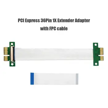 

PCI Express Adapter36Pin Extension Cable Male to Male Interface 1x Adapter with FPC Cable Flexible Use Powerful Tools for Engine