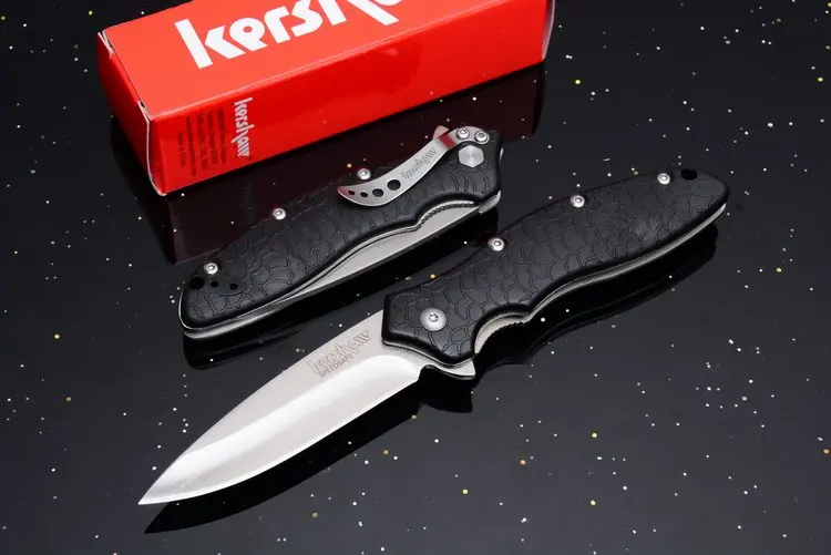 Складной нож Kershaw 1380, 8cr13, черная ручка из АБС, наружные карманные ножи для кемпинга, охоты, выживания, высокое качество, инструмент для повседневного использования