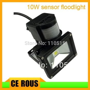 

Outdoor lamp PIR Motion Sensor 10w floodlight AC85V-265V landscape LED Flood Light Waterproof high power