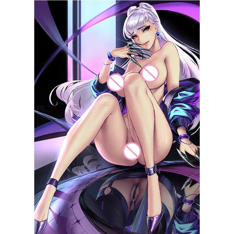 Печать на холсте KDA Женская команда Evelyn голая сексуальная девушка художественный