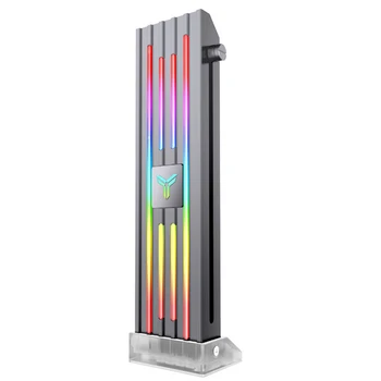 

VC-4 Video Card Stand bracket 5V 3pin ARGB Graphics Card GPU Brace Support Holder for ATX/MATX/ITX Chassis Motherboard