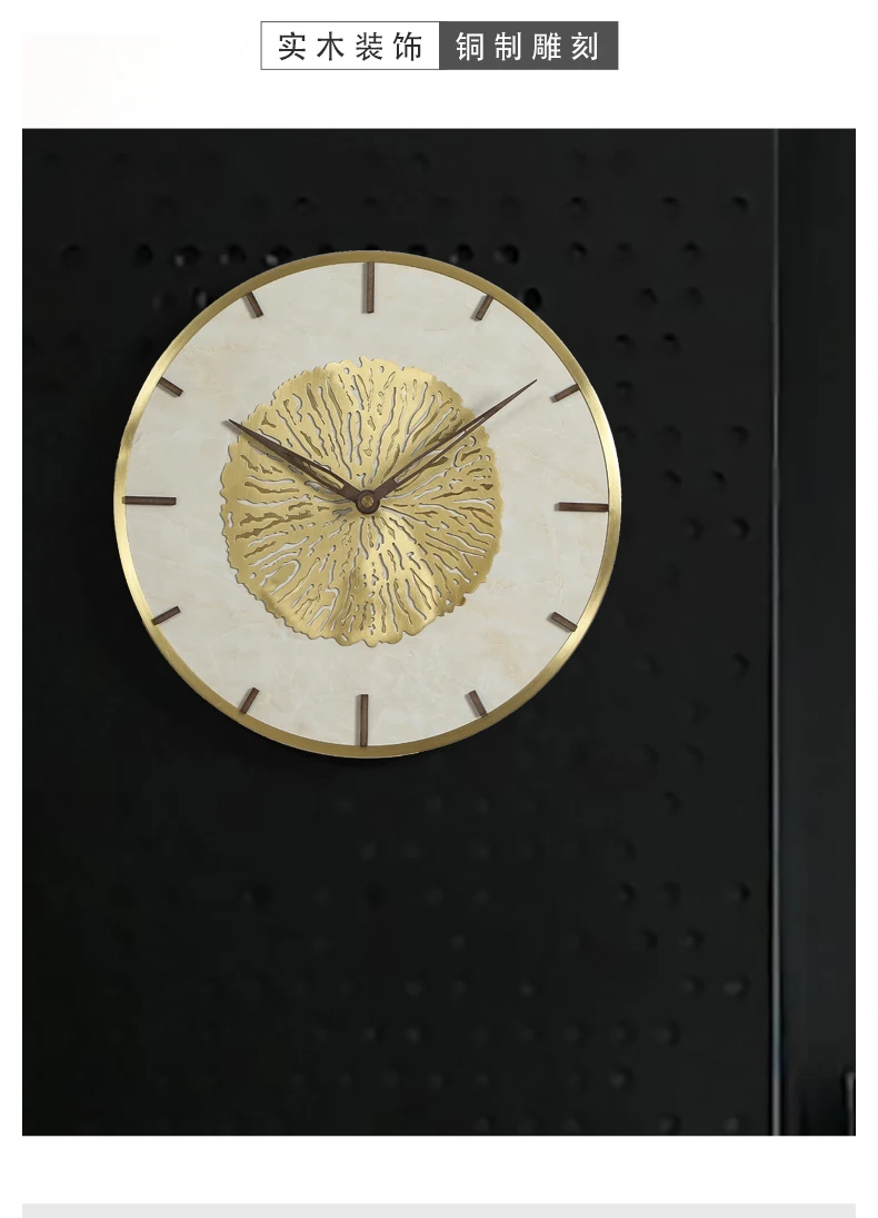 Скандинавская декорация настенные часы Металлические золотые большие настенные часы домашний Декор Гостиная креативные часы Настенный декор Duvar Saati подарок FZ197