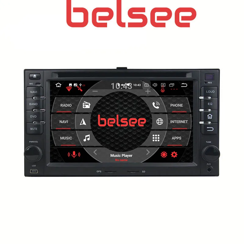 Универсальная Автомагнитола Belsee для KIA Cerato Sportage CEED Sorento Optima Rio Android 10 2 Din головное