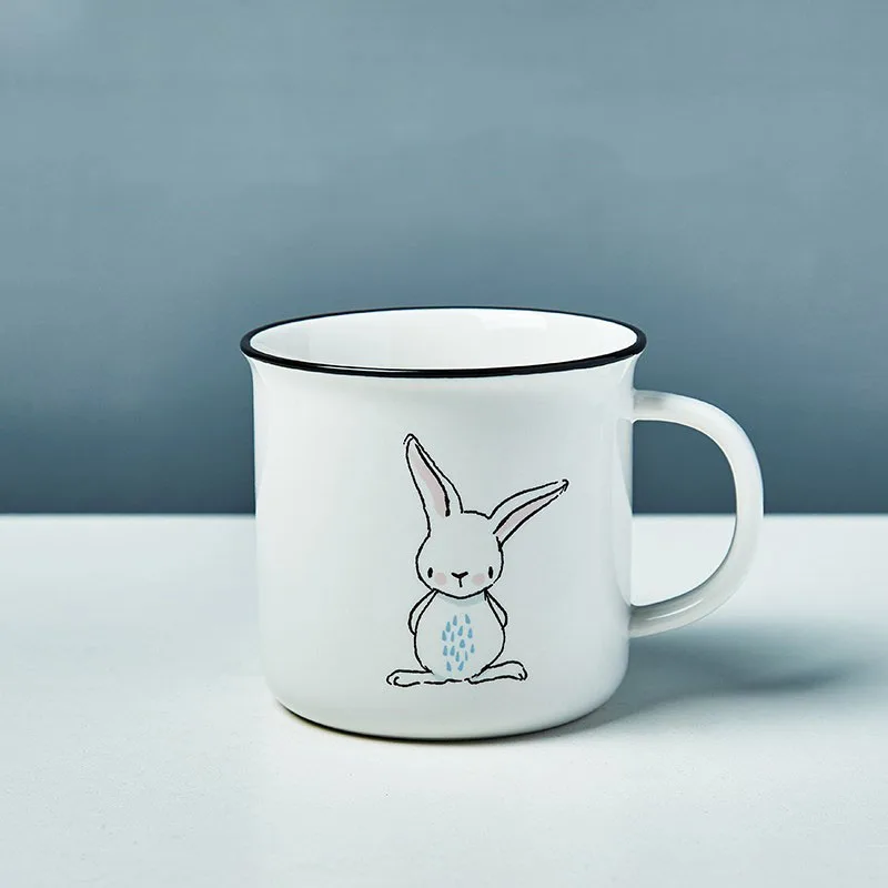 white rabbit cup