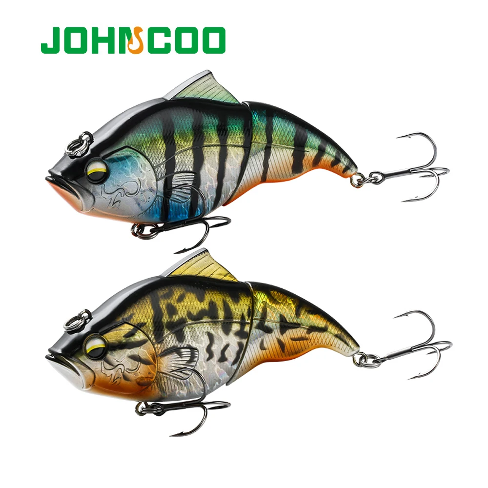 VIB Bait Floating Fishing-Tackle Vibration Bass Sinking Hard-Plastic JOHNCOO Lipless