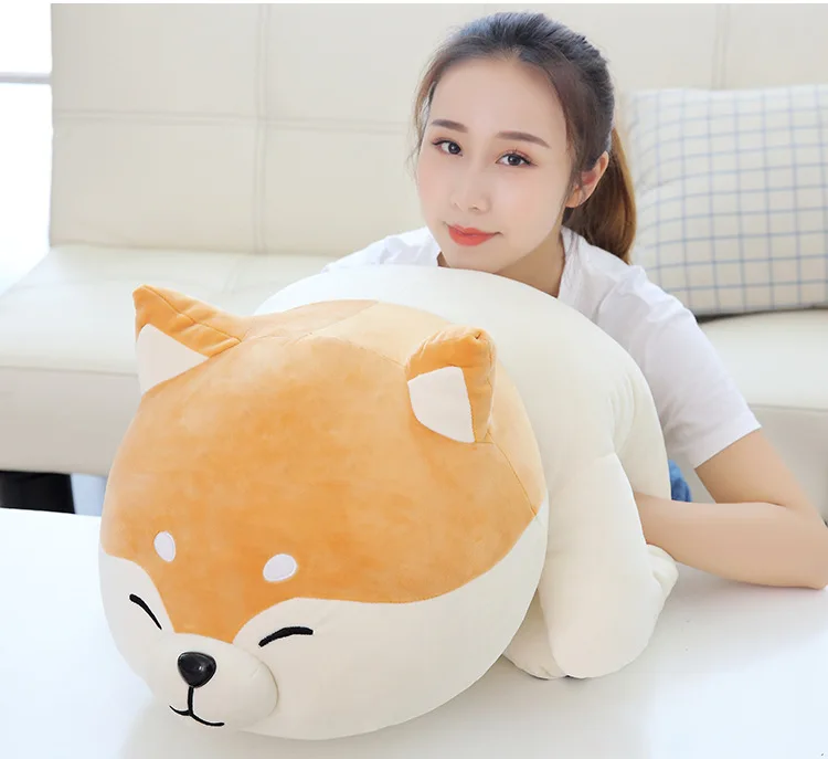 

Super Soft down Cotton Puppy Akita Doll Plush Toys Sitting Dog Pillow Doll Pajama Pillow Doll