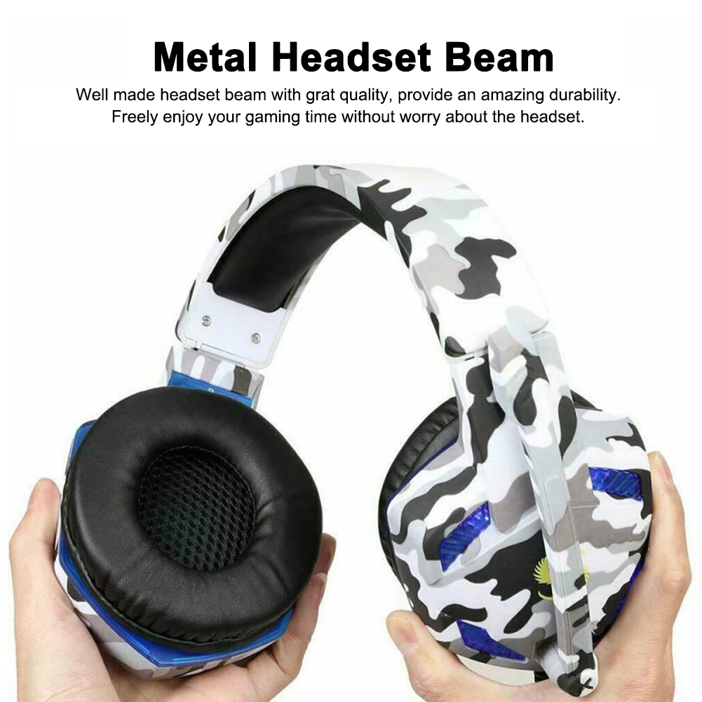 LED Wired Headset Gaming Computer Headphone Microphone Noise Reduction Cancelling Headphone For Nintendo Switch PS4 Xbox one