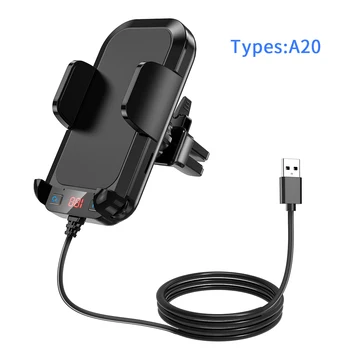 

Universal Phone Mount GPS MP3 Player FM Bluetooth 5.0 Hands Free Scratch-proof Car Charger Holder Easy Install Multifunctional