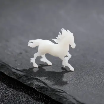 

5Pcs Silicone Running Horse Model Resin Mold Landspace Resin Jewelry Fillings M0XF