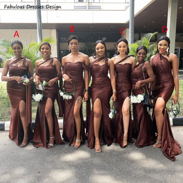 Chocolate Bridesmaid Dresses