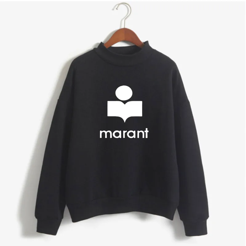 Primavera otoño sudaderas para mujeres Harajuku Marant impreso sudaderas  con capucha de manga larga Casual mujer chándal Tops jerseys sudadera| Sudaderas con capucha y sudaderas| - AliExpress