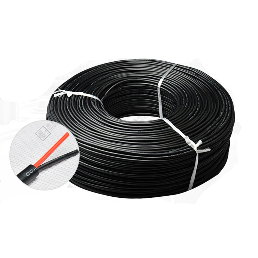 SHENGPAI H05SS F 108 градусов 300 В черный 2*4 0 мм 3*4 оболочка силиконовый резиновый