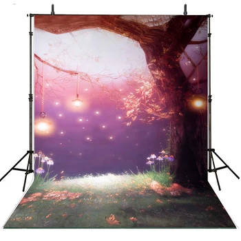

Cartoon Scenic Photography Backdrops Vinyl Backdrop for Photography Children Background for Photo Studio Bokeh Foto Achtergrond
