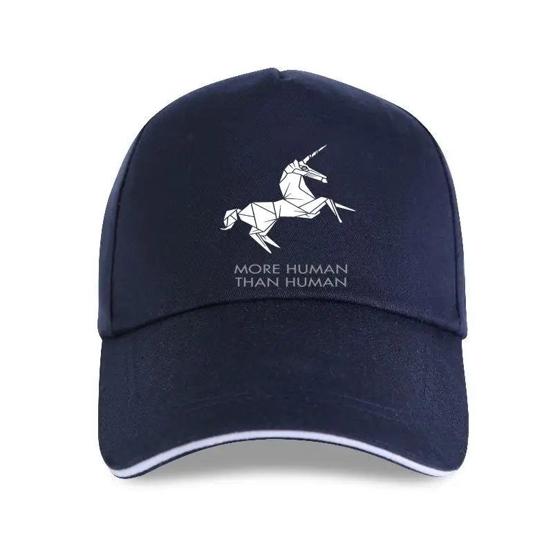 New Fashion 2021 Baseball cap Mens More Human Than BLADE RUNNER ORIGAMI DECKARD REPLICANT QUOTE GEEK Print Men | Аксессуары для