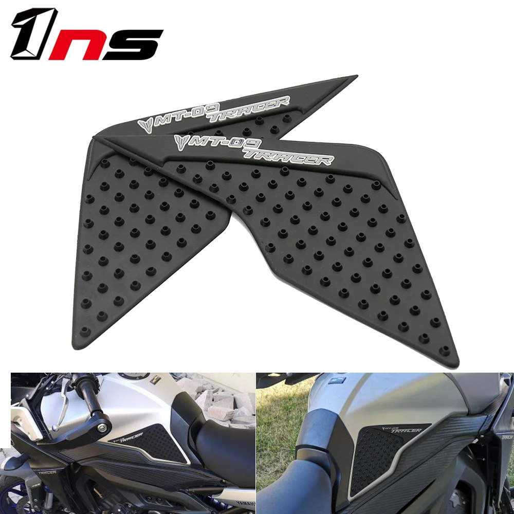 

Motorcycle Protector Anti slip Tank Pad Sticker Gas Knee Grip Traction Side FOR Yamaha MT09 Tracer MT-09 MT 09 2015-2017